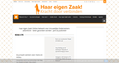 Desktop Screenshot of haareigenzaak.nl
