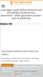 Mobile Screenshot of haareigenzaak.nl